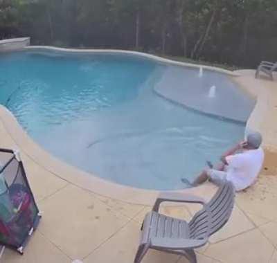 Dude didn’t miss a beat