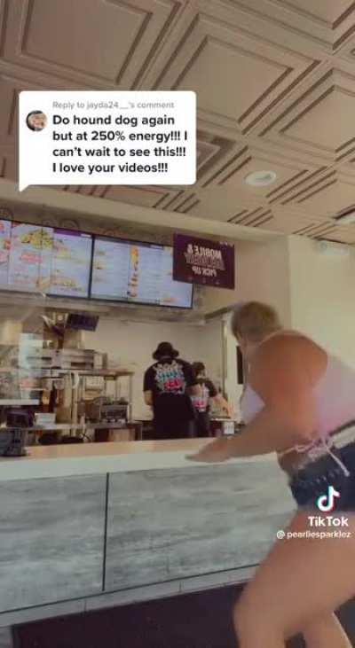 The event is cringe enough, but the end made me physically hurt