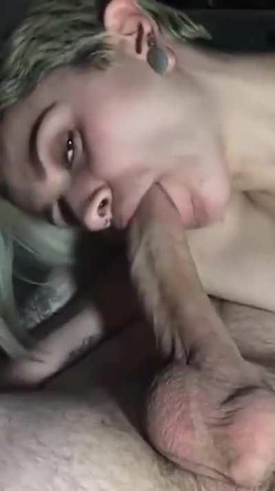 Suckling for some sweet cream