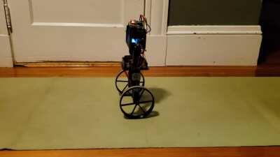 I made a balancing robot! It works...okay