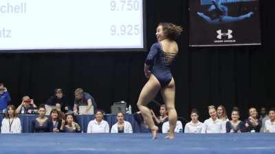 Katelyn Ohashi Gets Perfect 10.0 On Floor Routine
