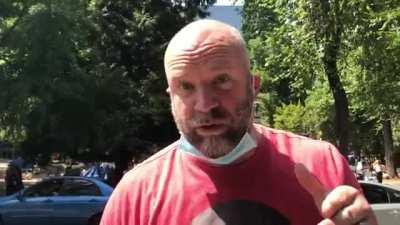 White BLM Democrat calls black cop the N word