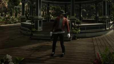 Michael Jackson in Red Dead Online