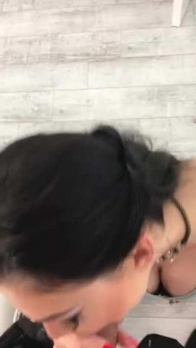 I told you I could suck your thick smelly cock better than your girlfriend! Oh, you're still not sure I'm truly better? Well, I guess I'm gonna have to spend the rest of the day proving it to you! It's a good thing your girl is working overtime tonight 😘