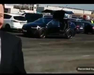 Man probably forgot he had a newborn