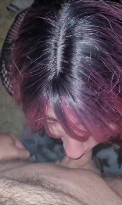 Nikki working on her throat game 🥵👅