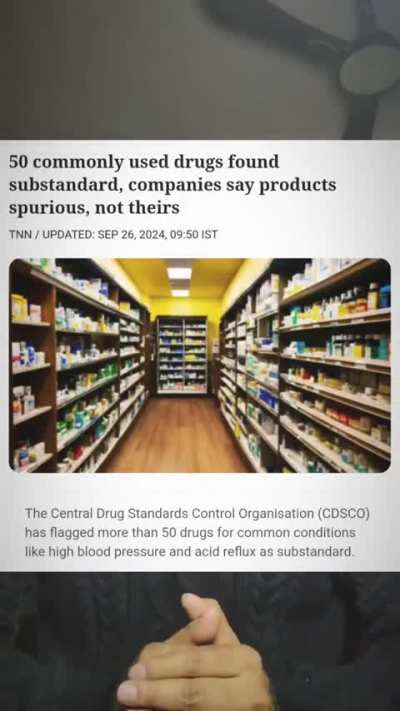 Are we taking medicines to get ill?