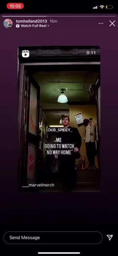 Tom Holland is one of us!