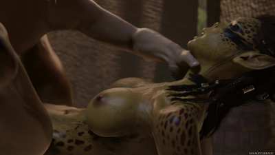 Grab my throat [Lae'zel,Baldur's Gate] (savagecabbage)