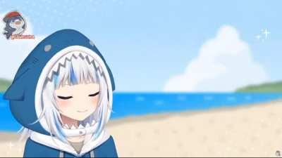 Gura lost it. Sanity go poof.