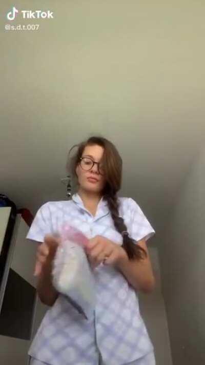 Unexpected transition 🔥 repost ( r/HotTiktokBabes )