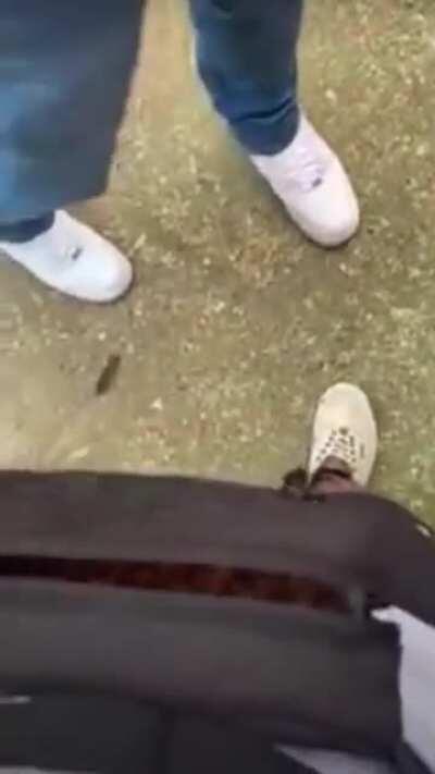 Beans in a Fanny pack.