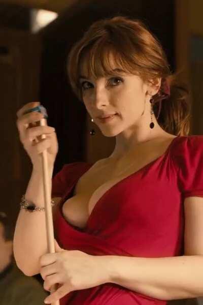 Men in Hope (2011) Vica Kerekes as Sarlota (billiards cleavage) part 4 [cropped, sharpen] 1080p