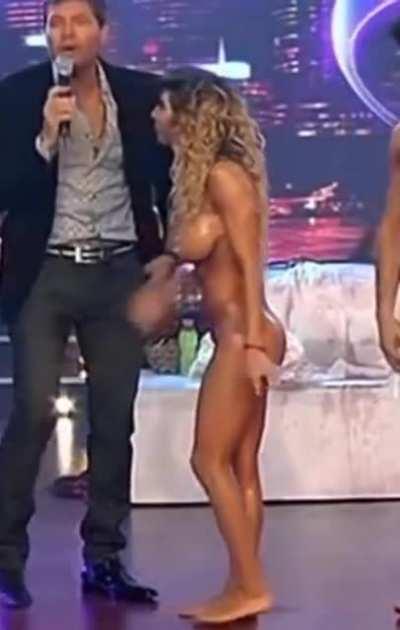 Petite Spanish Dancer With Fantastic Tits