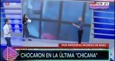 Un periodista de Crónica intenta tener una opinión diferente, sale mal