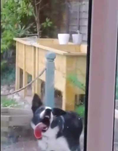 that's what you get for not letting me in karen