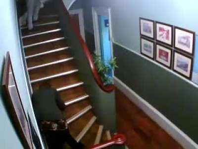 Are they on a house boat or something? It looks like the place is moving, not just them being drunk?