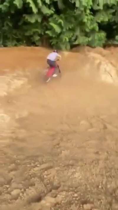 Person is on another level