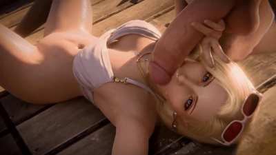 Fran handjob (Initial A) [Final Fantasy 7]