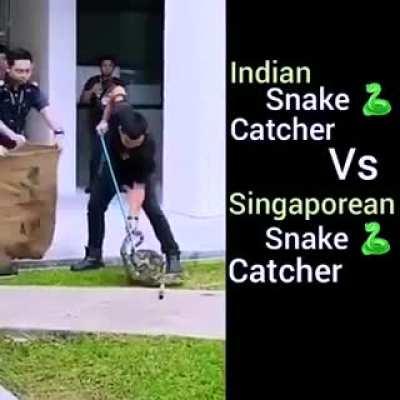 Because, that's how it's done here...No Naatak. Just expertise.