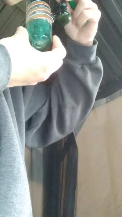 Clean glass = clean smoke.  Dirty glass = harsh gross smoke