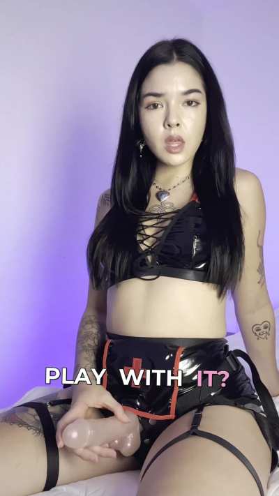 Watch me take control! Your breath is mine to steal