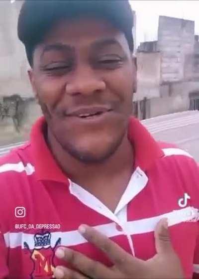 Cyril Gane seems very happy after victory over Spivak 