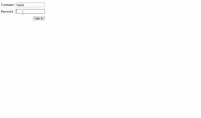 Form that alerts you every time you input a key