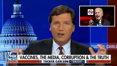 Tucker Carlson addresses Biden's latest speech