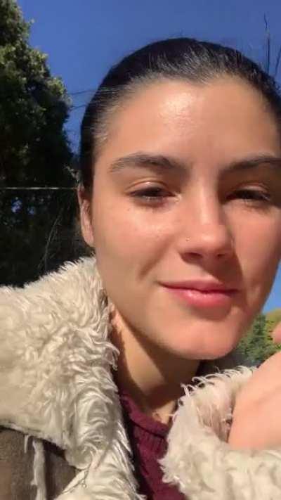 Freckles under the sun