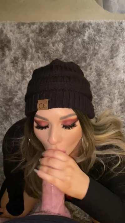 Big dick and a beanie