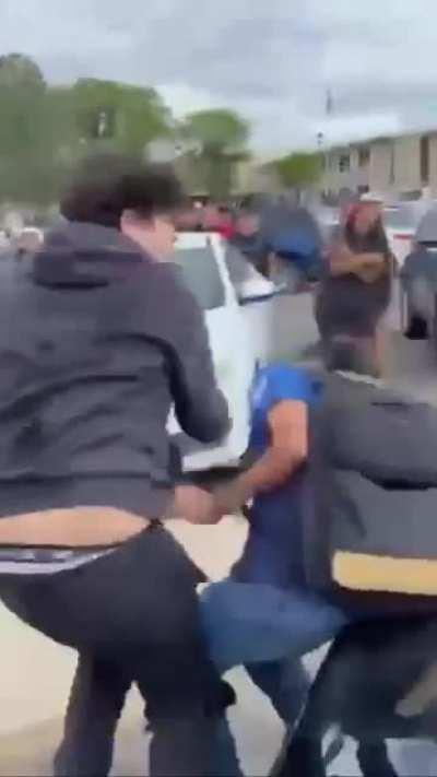 cuhs fighting at the fmhs parking lot