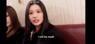 I will not be intimidated no matter how adorable she is!