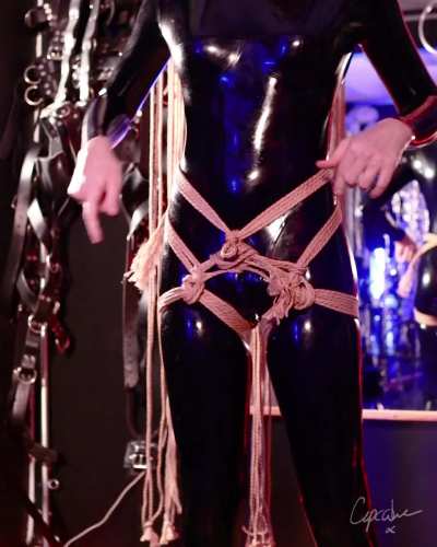 Been loving playing with latex and rope