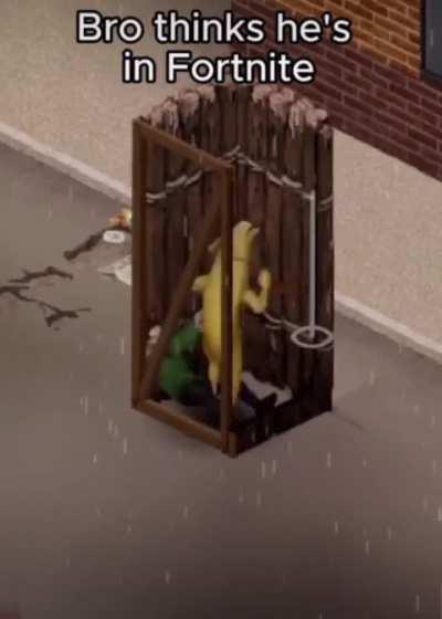 Blud thinks he is in Fortnite 💀 