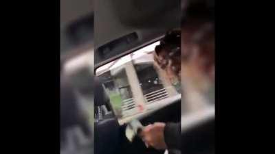 Look at how happy he was. Straight vibin