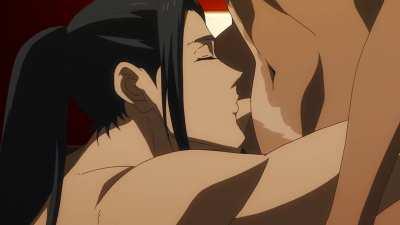 Belly kiss after sex [Gundam Iron-Blooded Orphans]