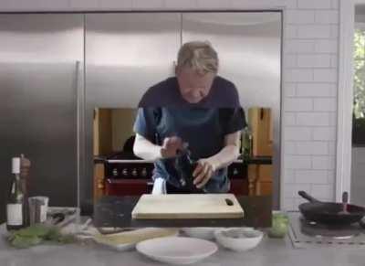 Gordon Ramsey but he’s not cooking