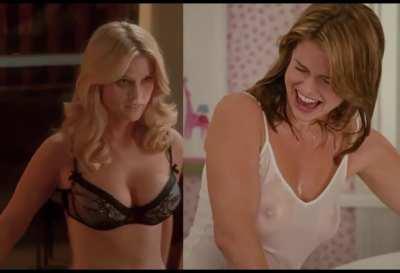 Alice Eve in She's Out of My League (2010) and Sex and the City 2 (2010)