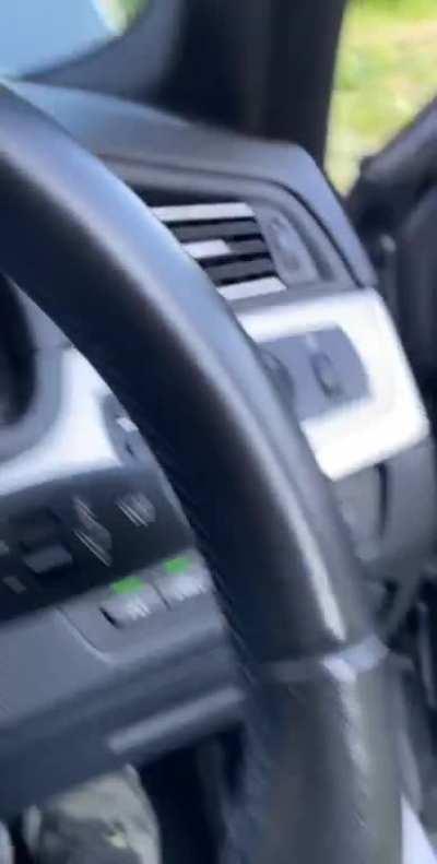 [OC] jumpstarting a lawnmower