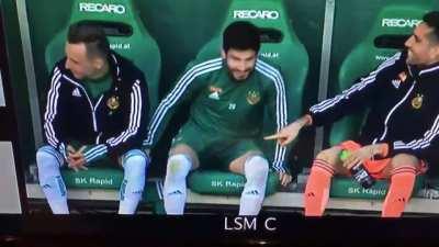 Footballer guys being dudes