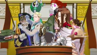 the courtroom is ja̶m̶m̶i̶n̶g̶ spinning