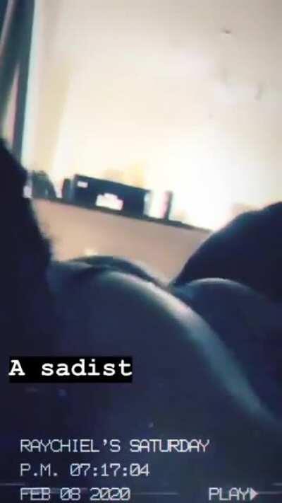 Raychiel Spanked in the Dark