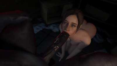 Claire sucking off Mr. X (Nedke)