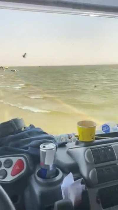 Floods in libya the desert turned into sea