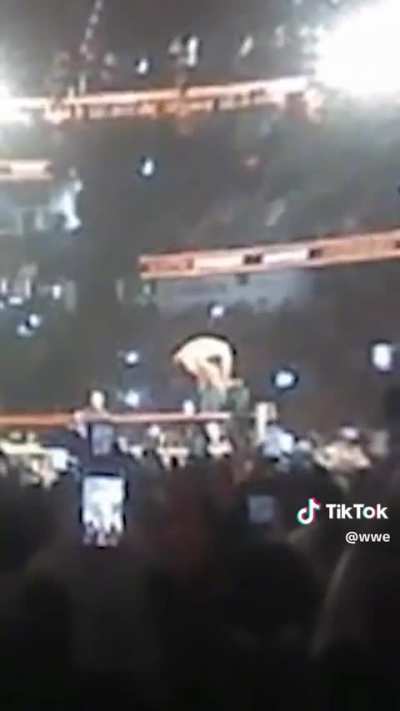 From WWE tiktok: Cena's last match filmed on Nintendo DS