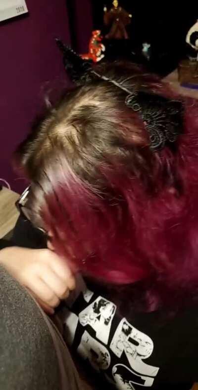 That time that when my friend let me blow him 😋💜