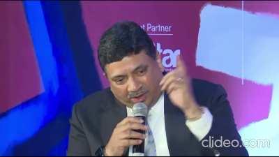 Thiagarajan's opinion on the growth rate of our nation.