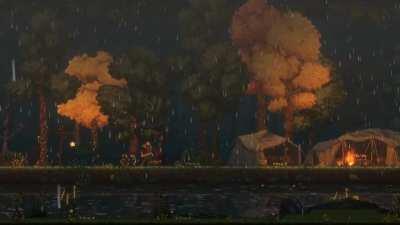 So much rain in April ☔