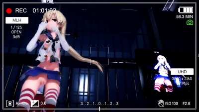 Shimakaze - Roki (NTR in prison) [MMD R18]